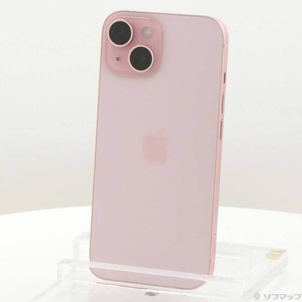 ソフマップ 〔中古品〕 iPhone15 128GB ピンク MTMJ3J／A SIMフリー【305】