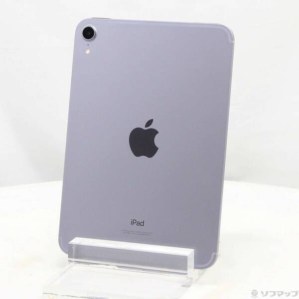 ソフマップ 〔中古品〕 iPad mini 第6世代 256GB パープル MK8K3J／A docomoロック解除SIMフリー【352】