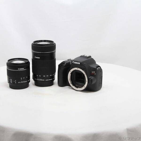ソフマップ 〔中古品〕 EOS Kiss X10 ダブルズームキット ブラック【262】