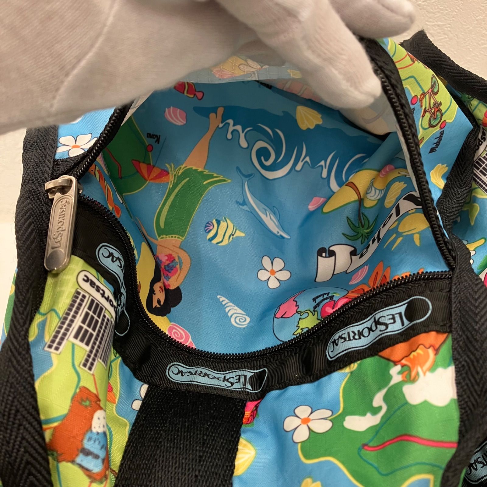 2807 LeSportsac レスポートサック 2way ボストンバッグ 旅行用バッグ