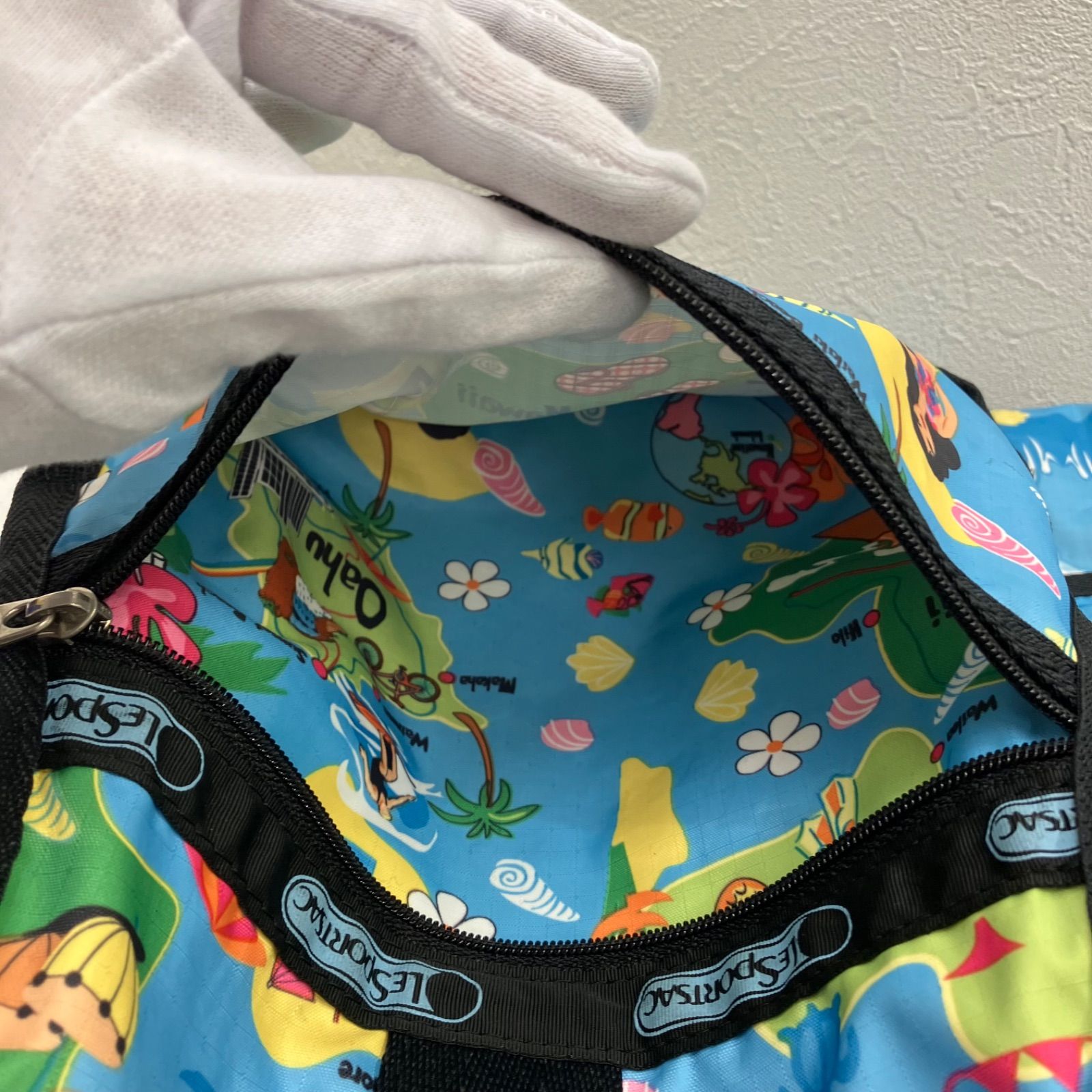 2807 LeSportsac レスポートサック 2way ボストンバッグ 旅行用バッグ
