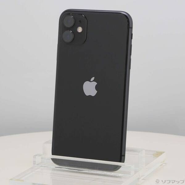 ソフマップ 〔中古品〕 iPhone11 64GB ブラック MWLT2J／A SIMフリー【198】