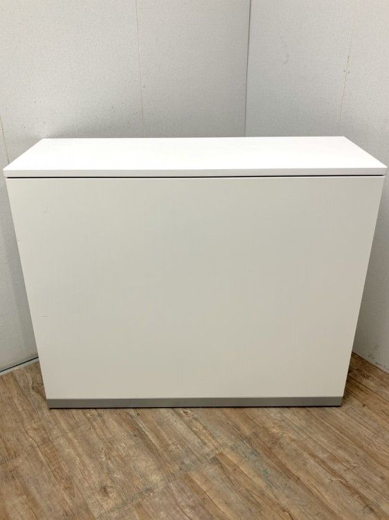 【中古品】オカムラ 1200ハイカウンター ホワイト