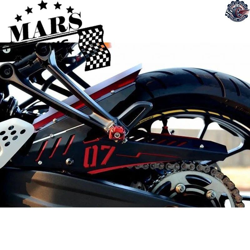 ヤマハ MT07 XSR700 2020 - 23 オートバイ リアフェンダー マッドガード チェーンガード カバー インナーハガー