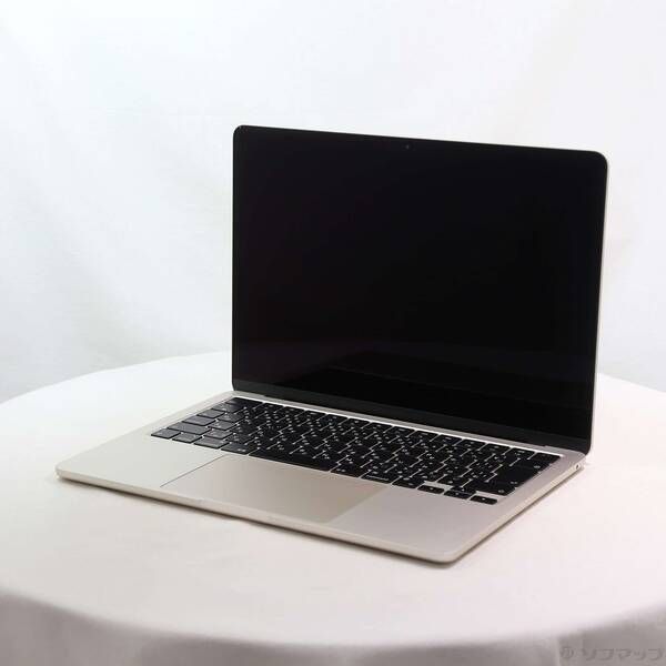 ソフマップ 〔中古品〕 MacBook Air 13.6-inch Mid-2022 MLY23J／A Apple M2 8コアCPU_10コアGPU 16GB SSD1TB スターライト 〔26.3 Tahoe〕【262】