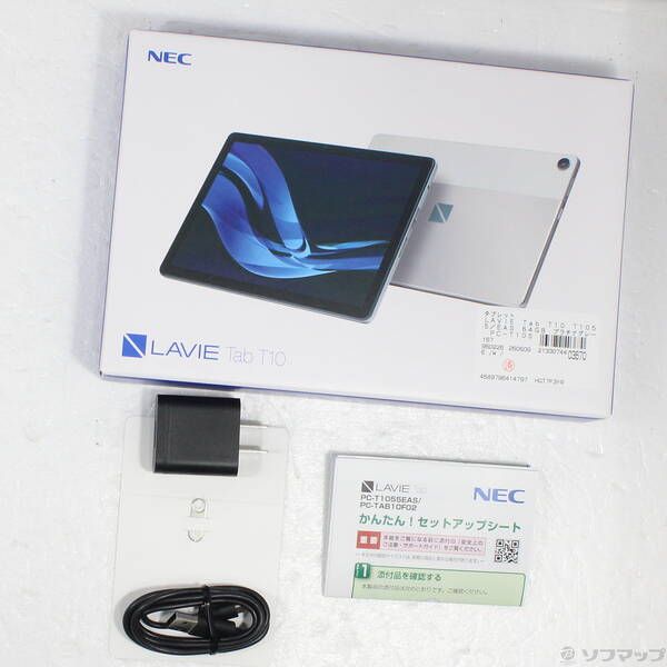 LAVIE Tab T10 64GB プラチナグレー 中古 Wi-Fi - メルカリ