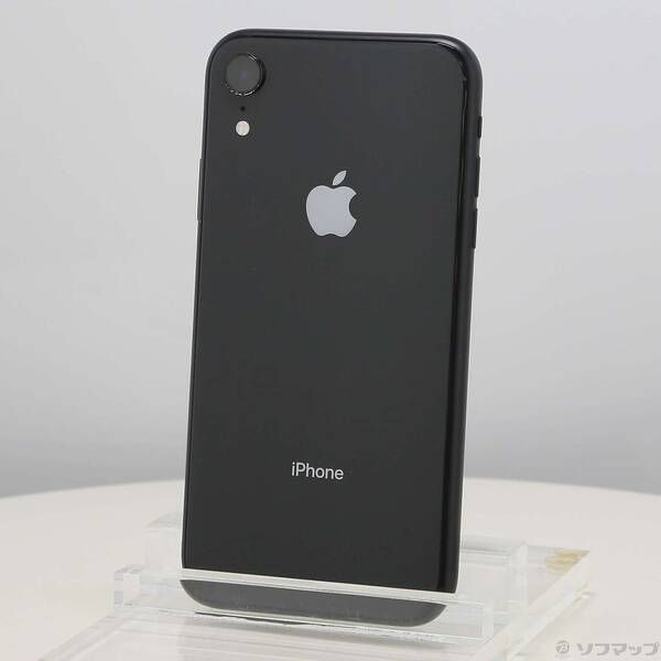 ソフマップ 〔中古品〕 iPhoneXR 64GB ブラック MT002J／A SIMフリー【258】