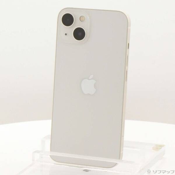 ソフマップ 〔中古品〕 iPhone13 128GB スターライト MLND3J／A SIMフリー【297】