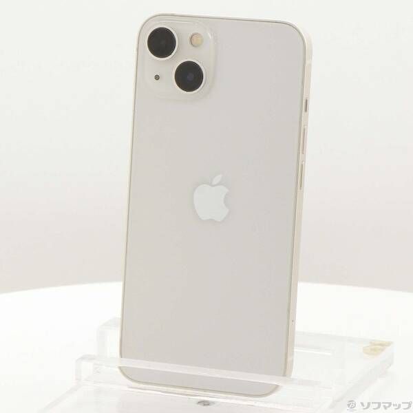 ソフマップ 〔中古品〕 iPhone13 128GB スターライト MLND3J／A SIMフリー【269】