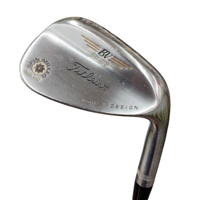 【中古】 タイトリスト VOKEY SPIN MILLED SM4 ツアークロム 50°/08° ウェッジ WG Dynamic Gold (フレックスS) メンズ 男性用 右利き 右用 Cランク ゴルフクラブ