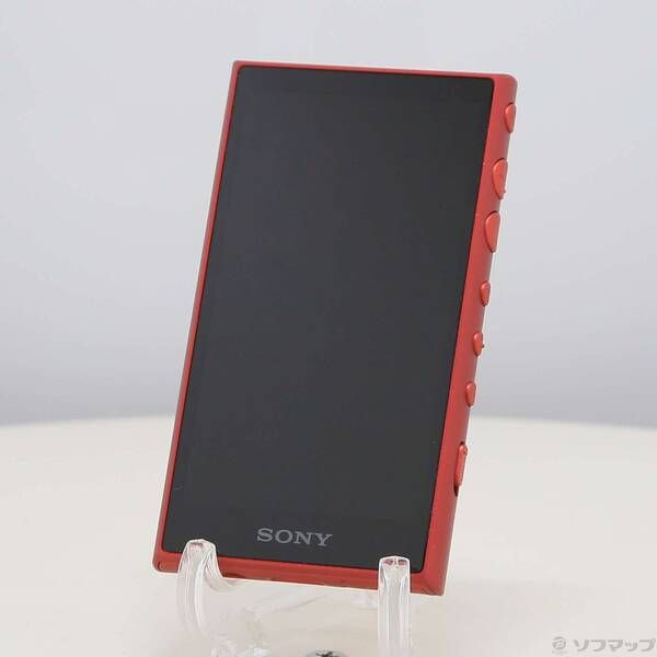 ソフマップ 〔中古品〕 WALKMAN A100シリーズ メモリ16GB+microSD レッド NW-A105 R【198】