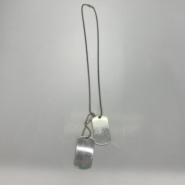 中古】GUCCI ドッグタグ ネックレス 925 小袋あり グッチ[91] - メルカリ