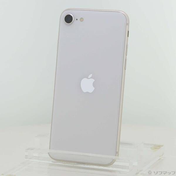 ソフマップ 〔中古品〕 iPhone SE 第3世代 128GB スターライト MMYG3J／A SIMフリー【258】