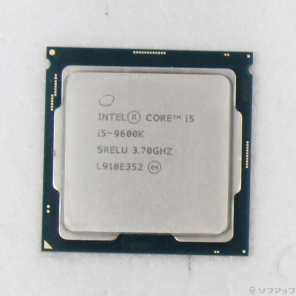 ソフマップ 〔中古品〕 Core i5 9600K 〔3.7GHz／LGA 1151〕【344】