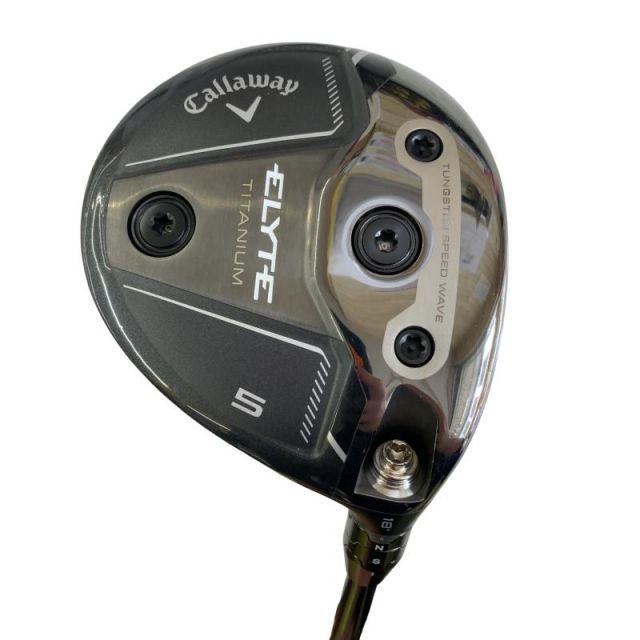 【中古】 キャロウェイ ELYTE TITANIUM 5W フェアウェイウッド FW TENSEI GREEN 60 for CW(ELYTE FW) (フレックスS) メンズ 男性用 右利き 右用 Cランク ゴルフクラブ