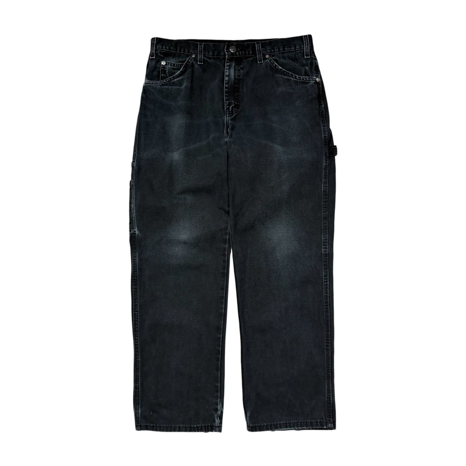 US DICKIES ディッキーズ ブラック ペインターパンツ サイズ 32×30