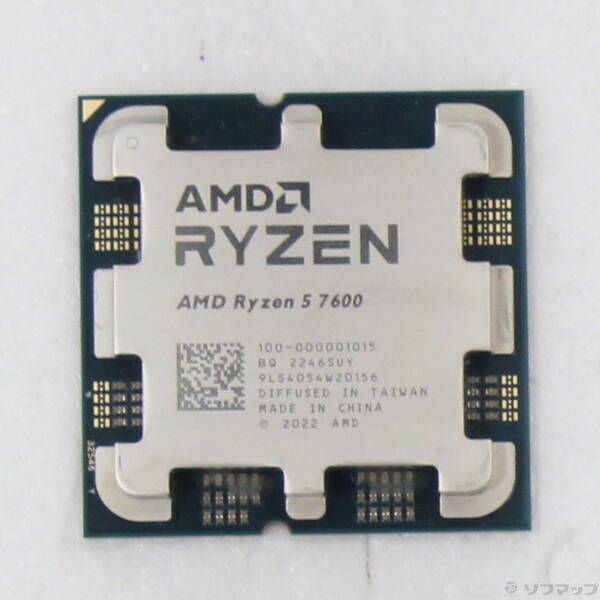 ソフマップ 〔中古品〕 Ryzen 5 7600 〔3.8GHz／SOCKET AM5〕【344】