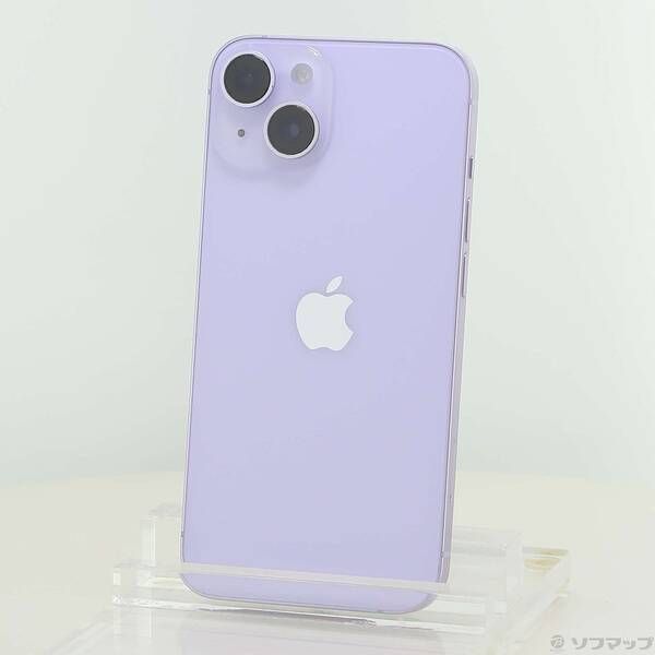 ソフマップ 〔中古品〕 iPhone14 256GB パープル MPW93J／A SIMフリー【258】