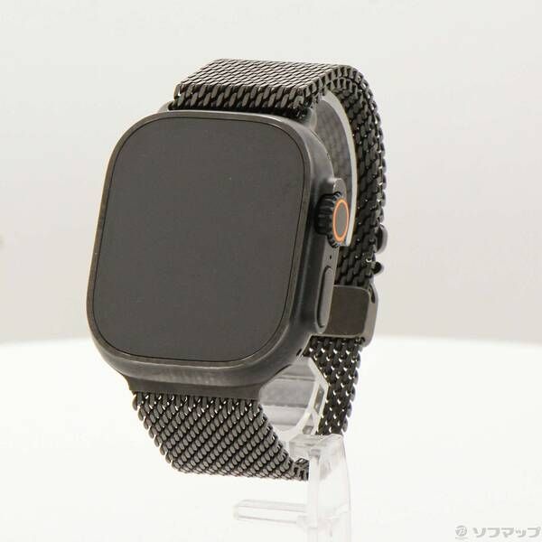 ソフマップ 〔中古品〕 Apple Watch Ultra 2 GPS + Cellular 49mm ブラックチタニウムケース ブラックチタニウムミラネーゼループ【262】