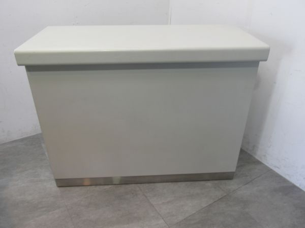 【中古品】プラス 1200ハイカウンター グレー