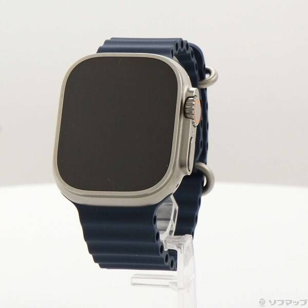 ソフマップ 〔中古品〕 Apple Watch Ultra 2 GPS + Cellular 49mm チタニウムケース ブルーオーシャンバンド【258】