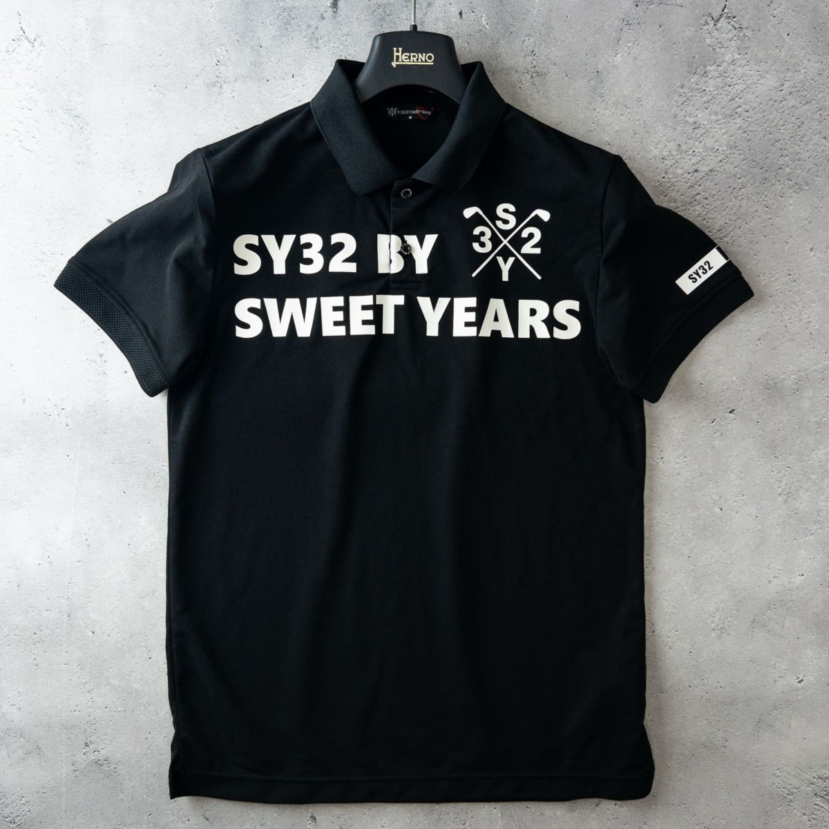 美品 SY32 by SWEET YEARS エスワイサーティトゥ 半袖 ポロシャツ