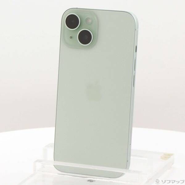 ソフマップ 〔中古品〕 iPhone15 256GB グリーン MTMT3J／A SIMフリー【262】