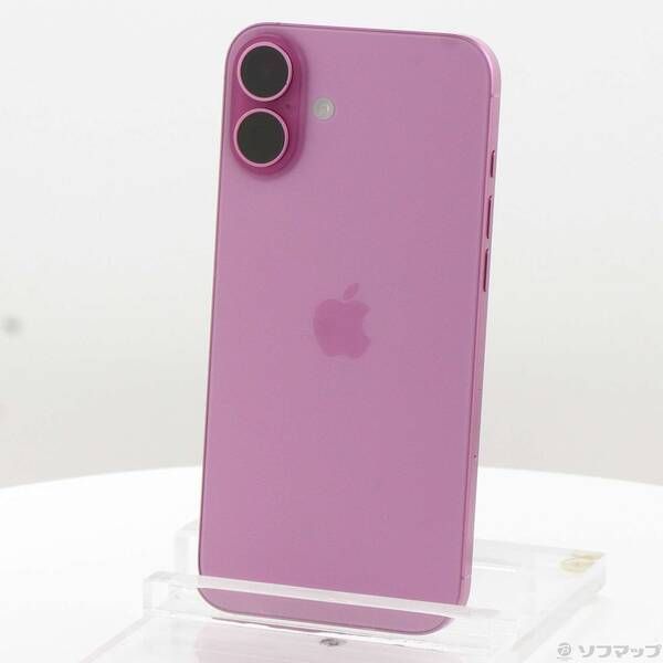 ソフマップ 〔中古品〕 iPhone16 Plus 128GB ピンク MXVD3J／A SIMフリー【262】