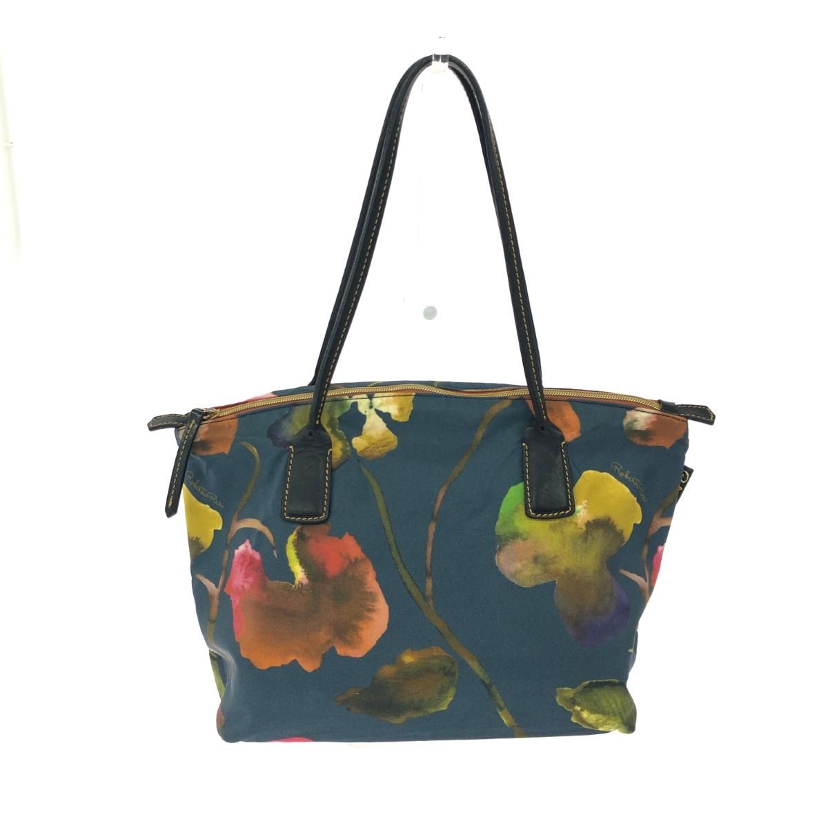 美品 Roberta Pieri ロベルタピエリ 2WAYミニダッフルハンドバッグ 