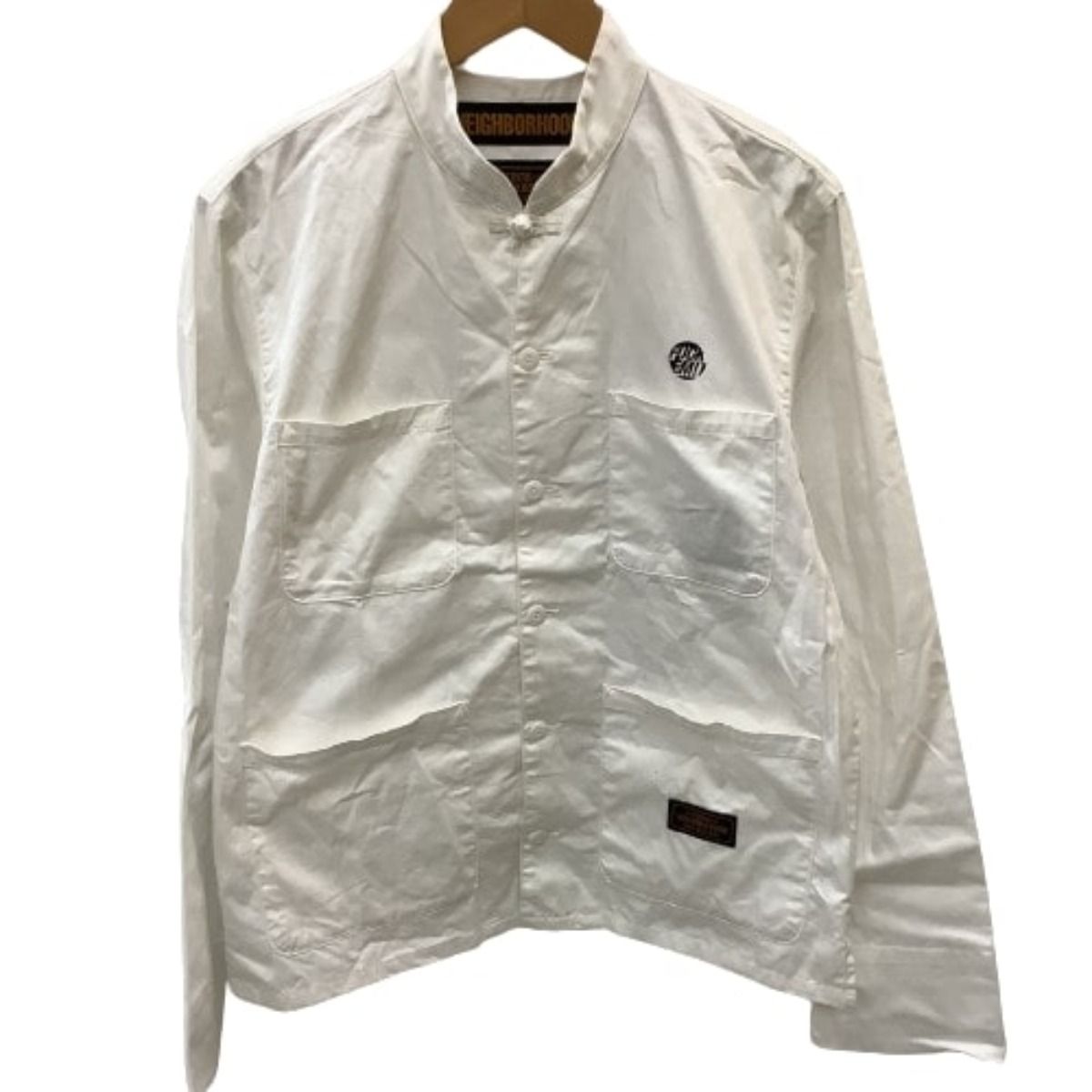 ♪♪NEIGHBORHOOD ネイバーフッド カンフージャケット SIZE S 181AQHN-JKM01 KF/CL-JKT ホワイト