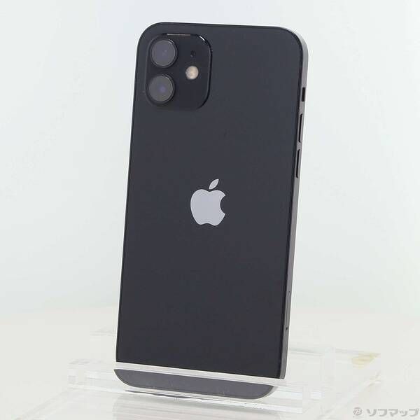 ソフマップ 〔中古品〕 iPhone12 64GB ブラック MGHN3J／A SIMフリー【251】