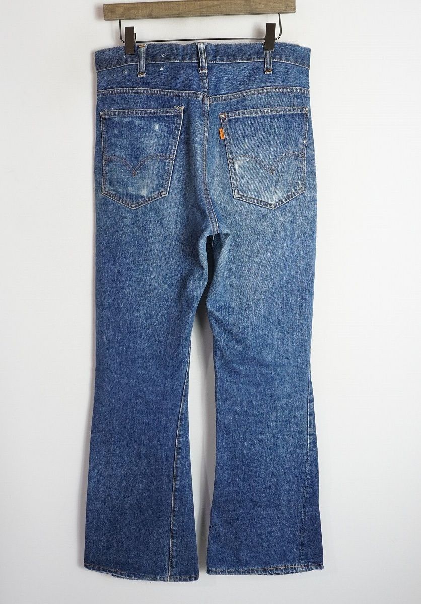 70s 80s Levi's リーバイス 646 スモールe ジーンズ オレンジタブ 刻印