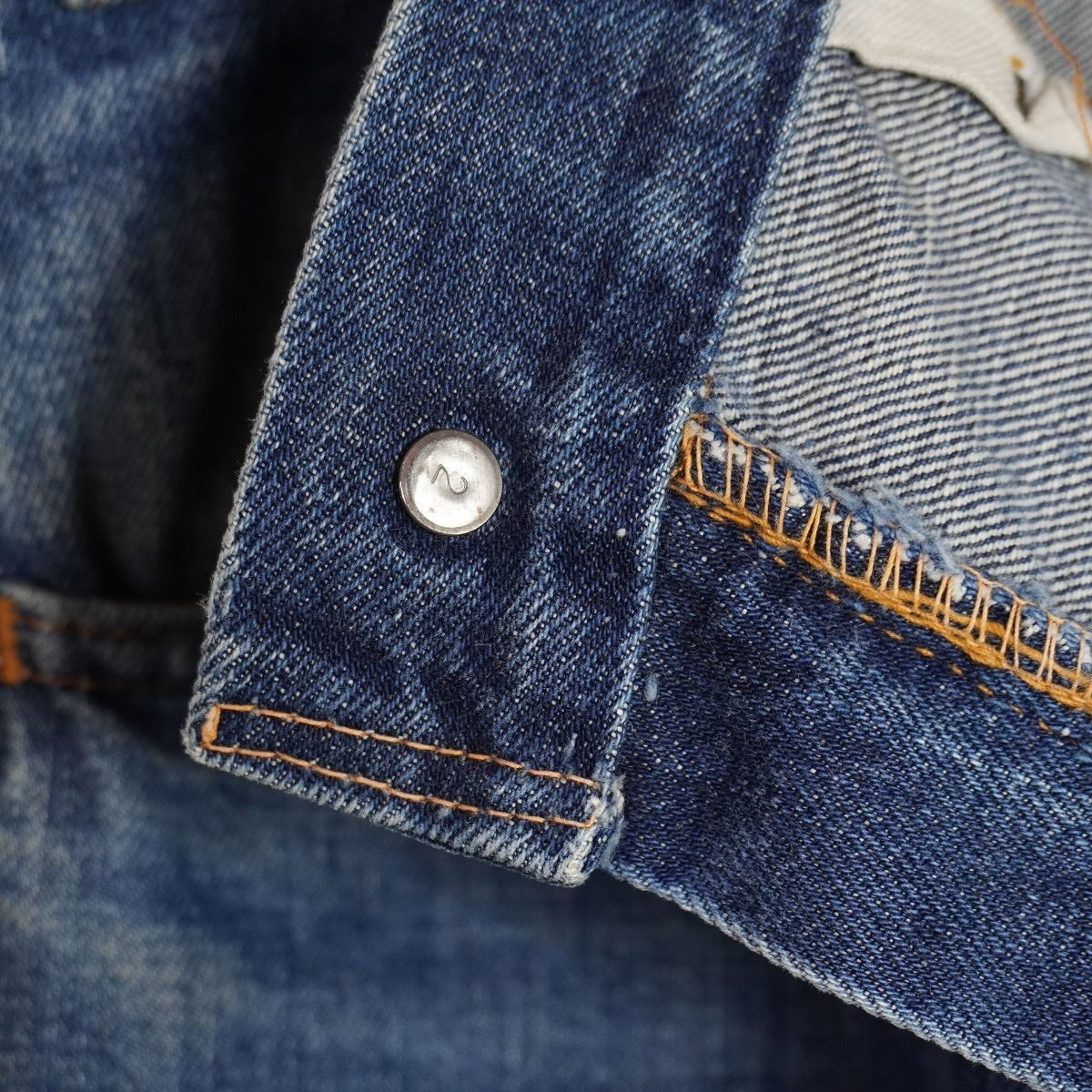 70s 80s Levi's リーバイス 646 スモールe ジーンズ オレンジタブ 刻印