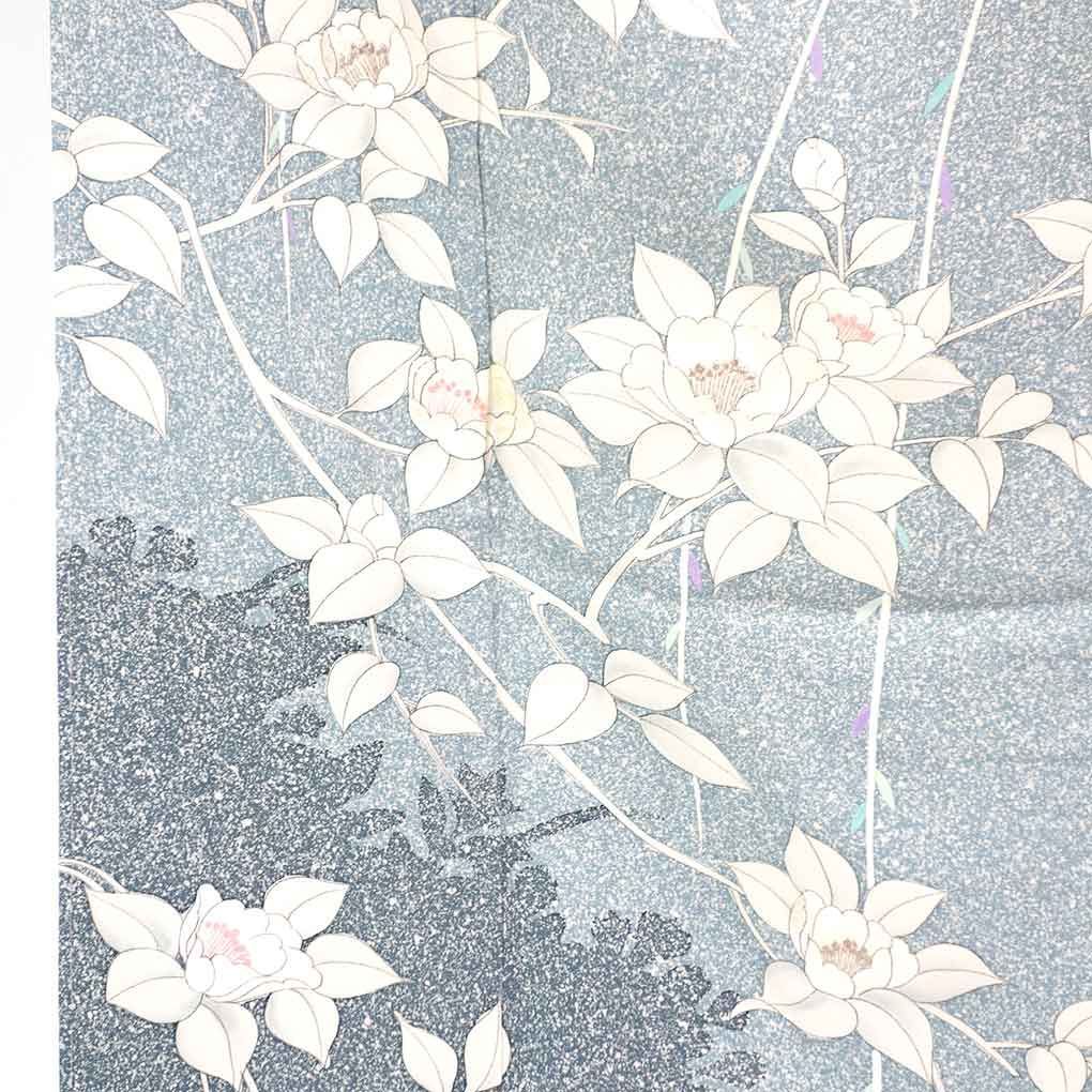 訪問着 身丈164cm 裄70cm 前幅22.5cm 後幅28cm 袖丈52cm 袖幅34.5cm
