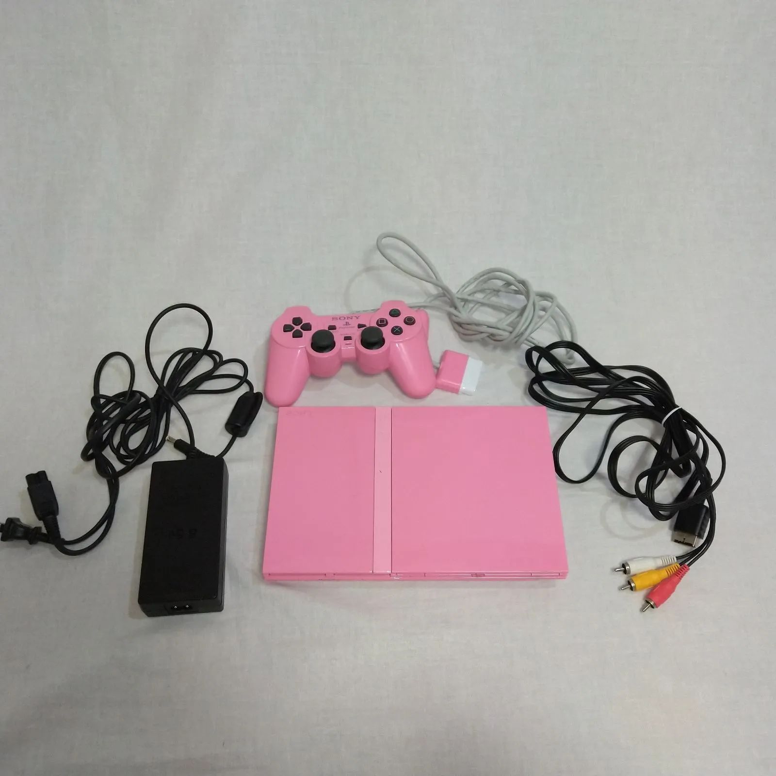 薄型PS2 ピンク SCPH-77000PK 起動確認済み - メルカリ