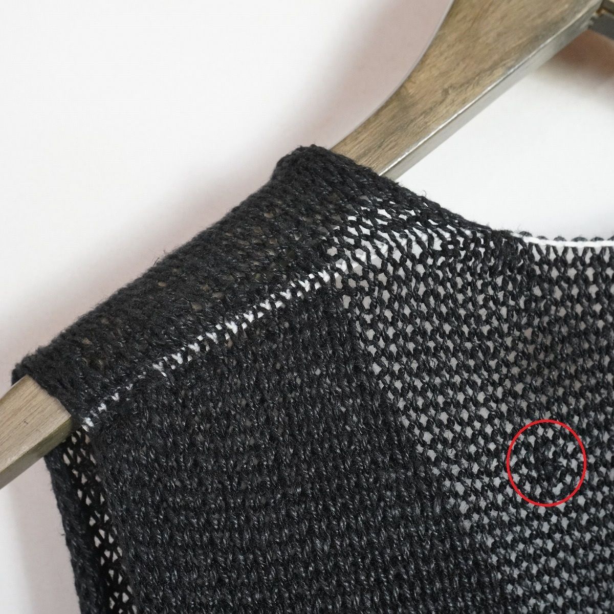 希少 SUNSEA サンシー LINEN VEST リネン プルオーバー ニット ベスト 