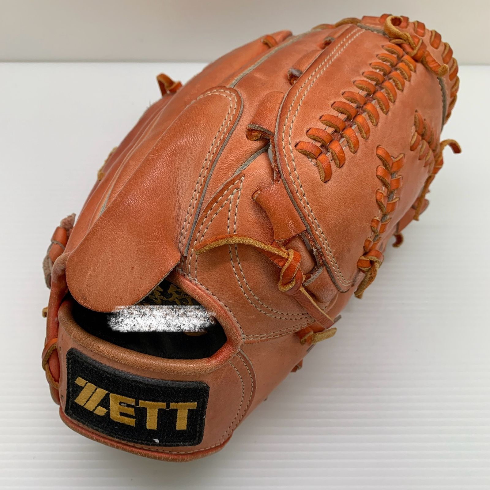 ゼット ZETT プロステイタス PROSTATUS BPG-PRO 硬式 大人 一般 投手用 グローブ ピッチャー グラブ 右投げ オーダー 中古品 野球 8674