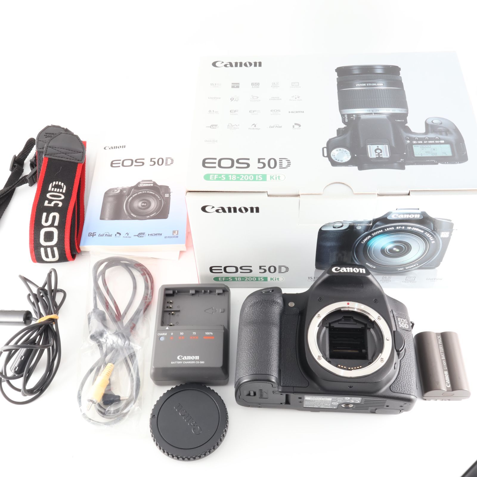 【ほぼ新品・ショット数：4473回】 Canon EOS 50D ボディ 美品】《 ショット数 3870回》Canon デジタル一眼レフカメラ EOS 50D