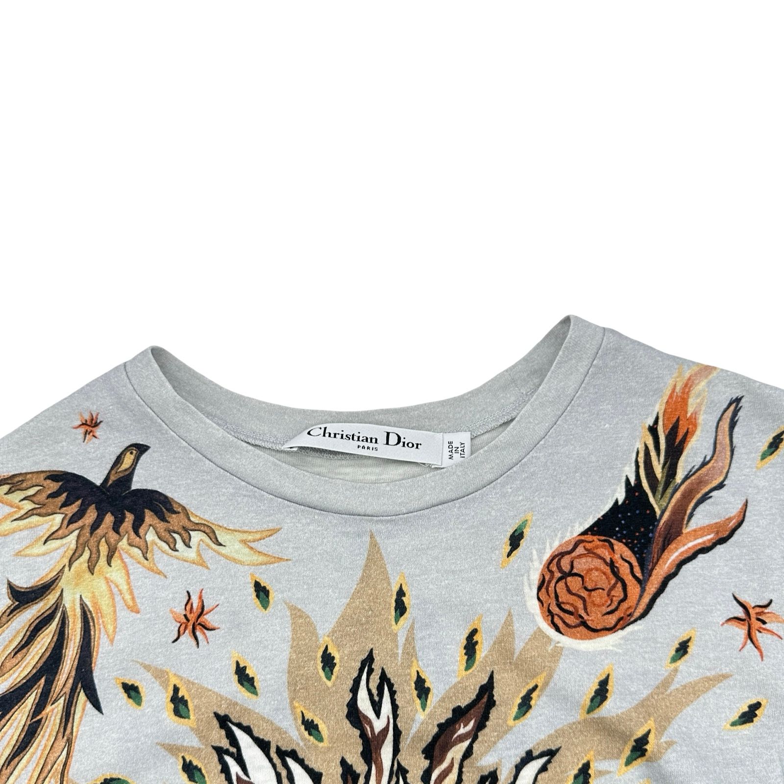 【極美品】Christian Dior クリスチャンディオール 半袖Ｔシャツ クリスチャン・ディオール Christian Dior 半袖プリントTシャツ