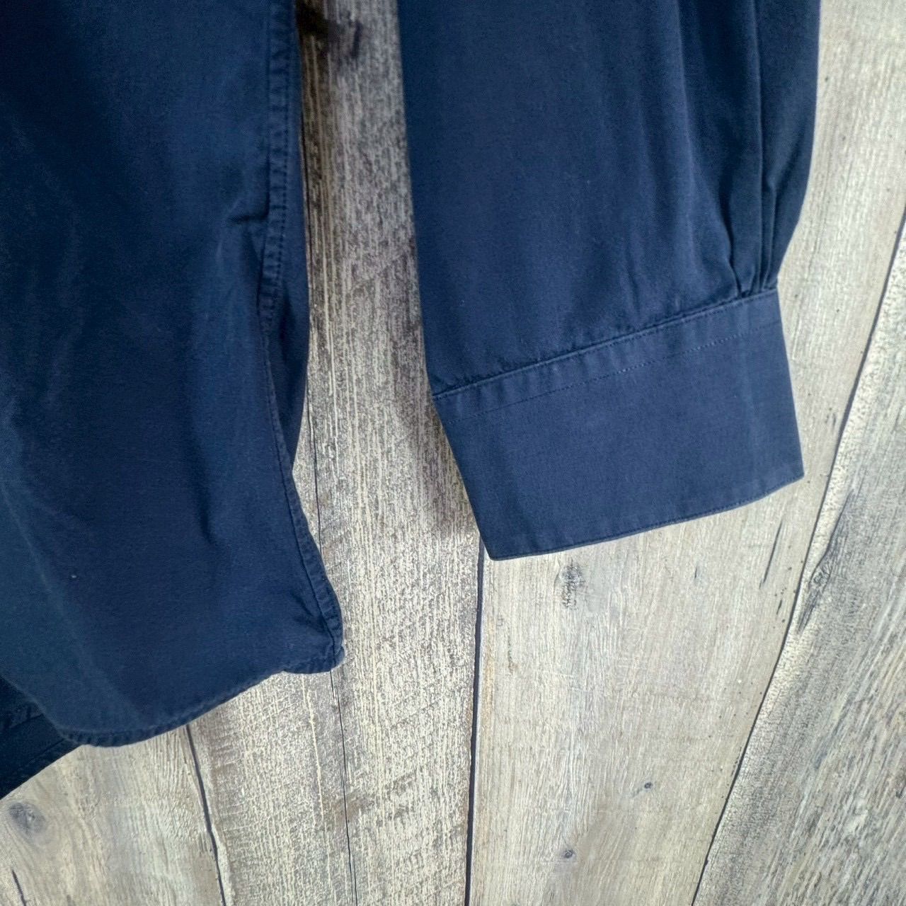 Brooks Brothers ブルックスブラザーズ ネイビー 長袖 コットン ドレス 