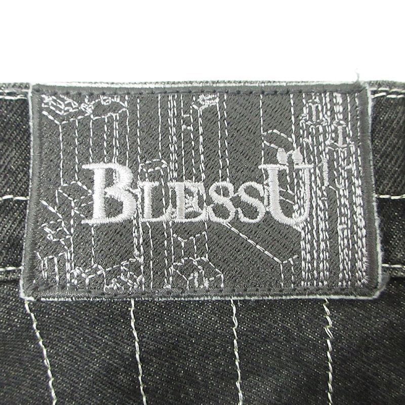 三重本店】 中古 BLESS U | ブレスユー BU STRIPE DENIM SHORTS