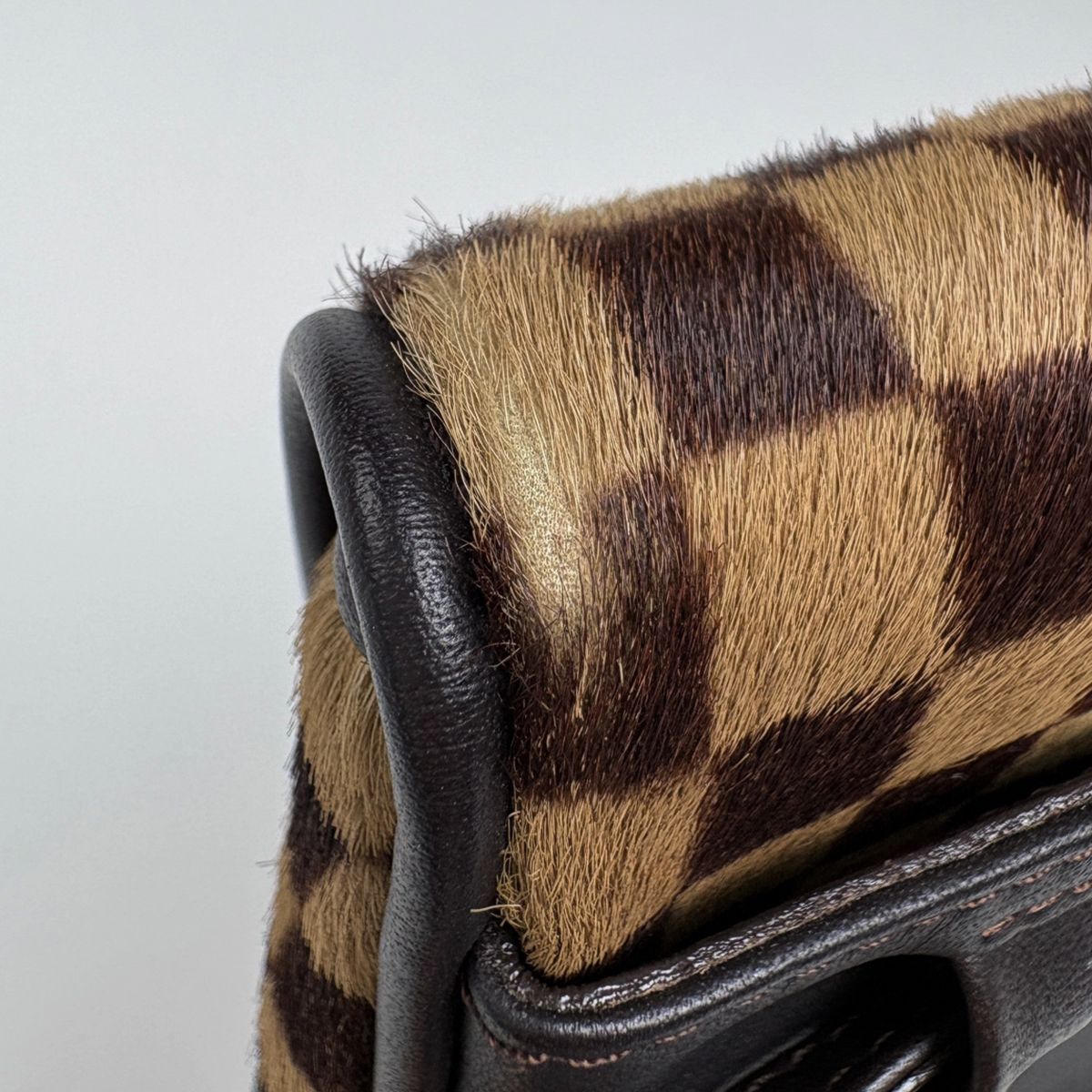 ルイ・ヴィトン Louis Vuitton ガゼル ハラコ ショルダーバッグ ダミエ