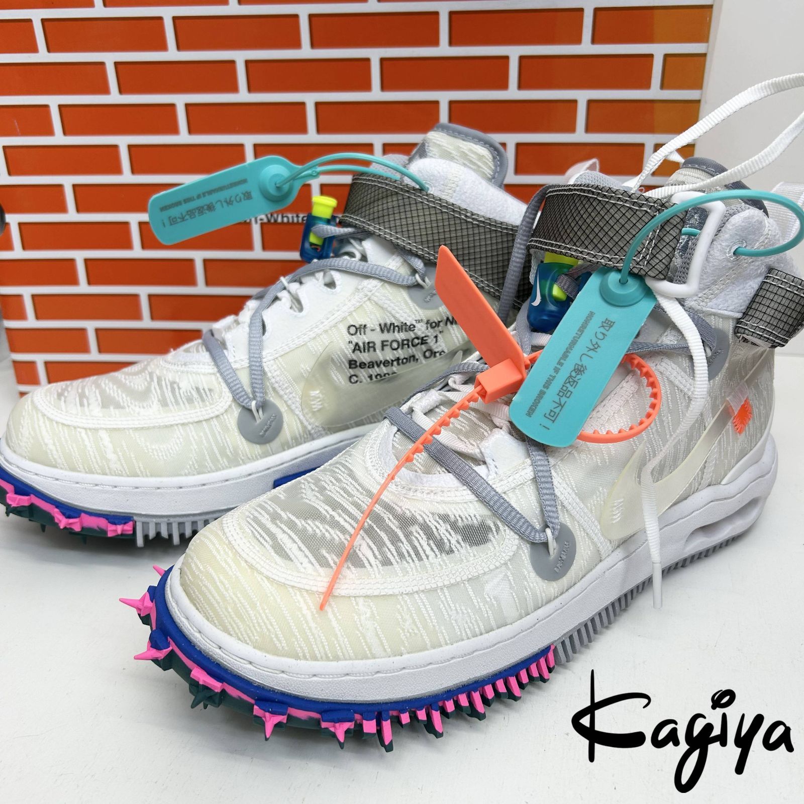 未使用 NIKE Off-White コラボ ナイキ スニーカー メンズ D06290-100 