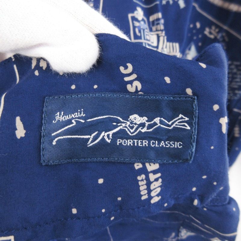 Porter Classic ポータークラシック 半袖アロハシャツ FRENCH FILM