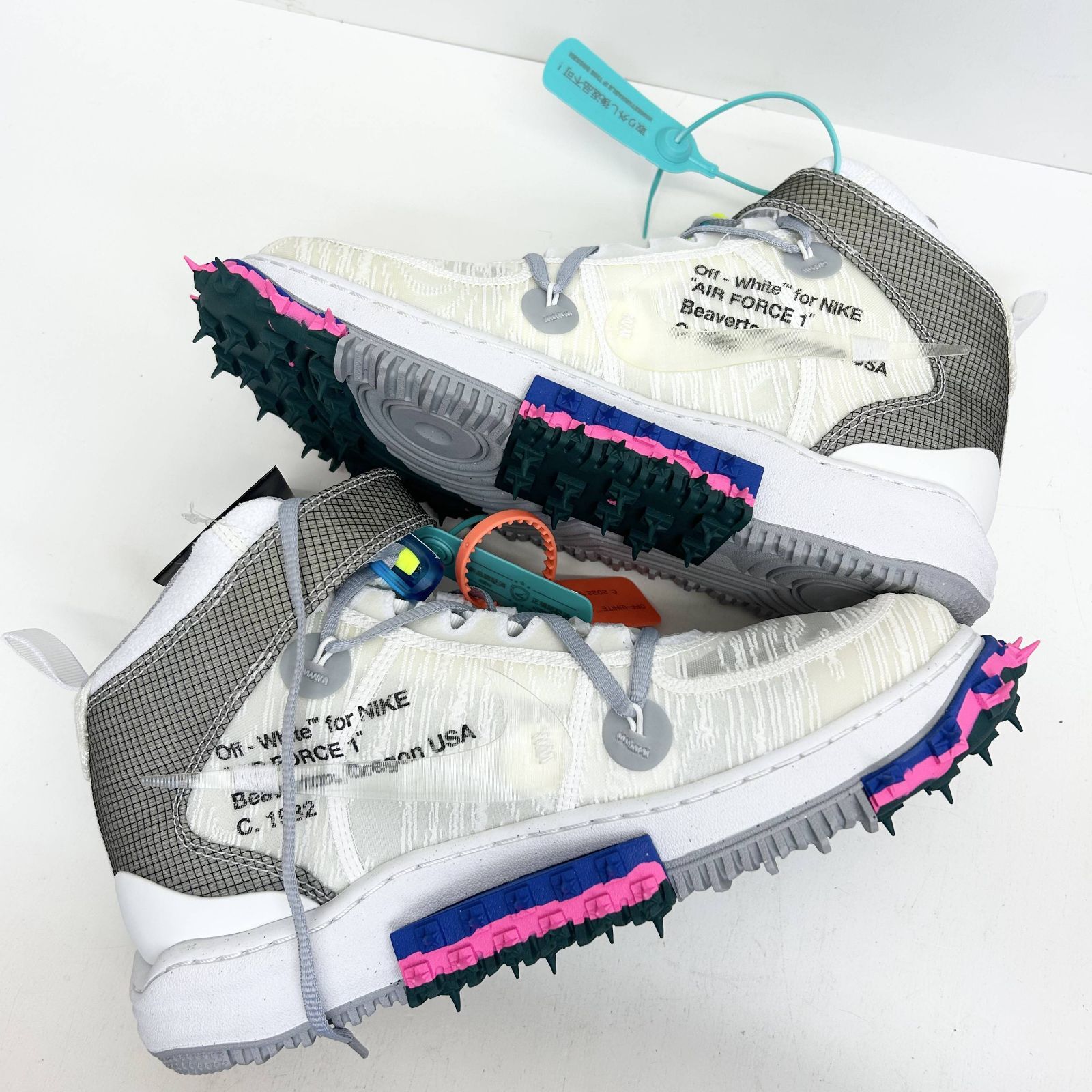 未使用 NIKE Off-White コラボ ナイキ スニーカー メンズ D06290-100 