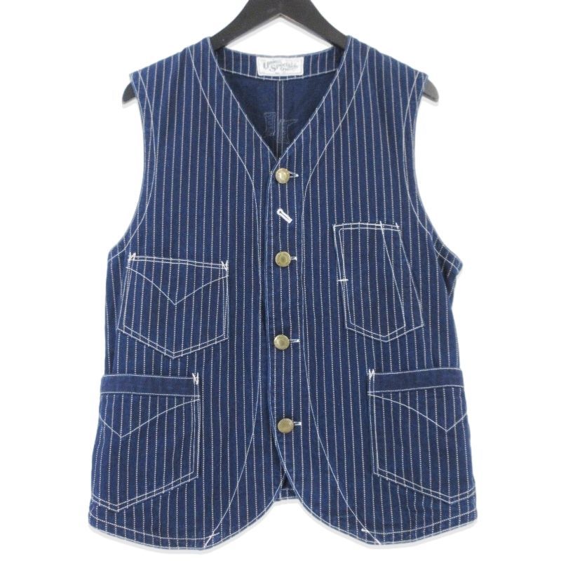 FREEWHEELERS フリーホイーラーズ ワークベスト CONDUCTOR VEST WABASH