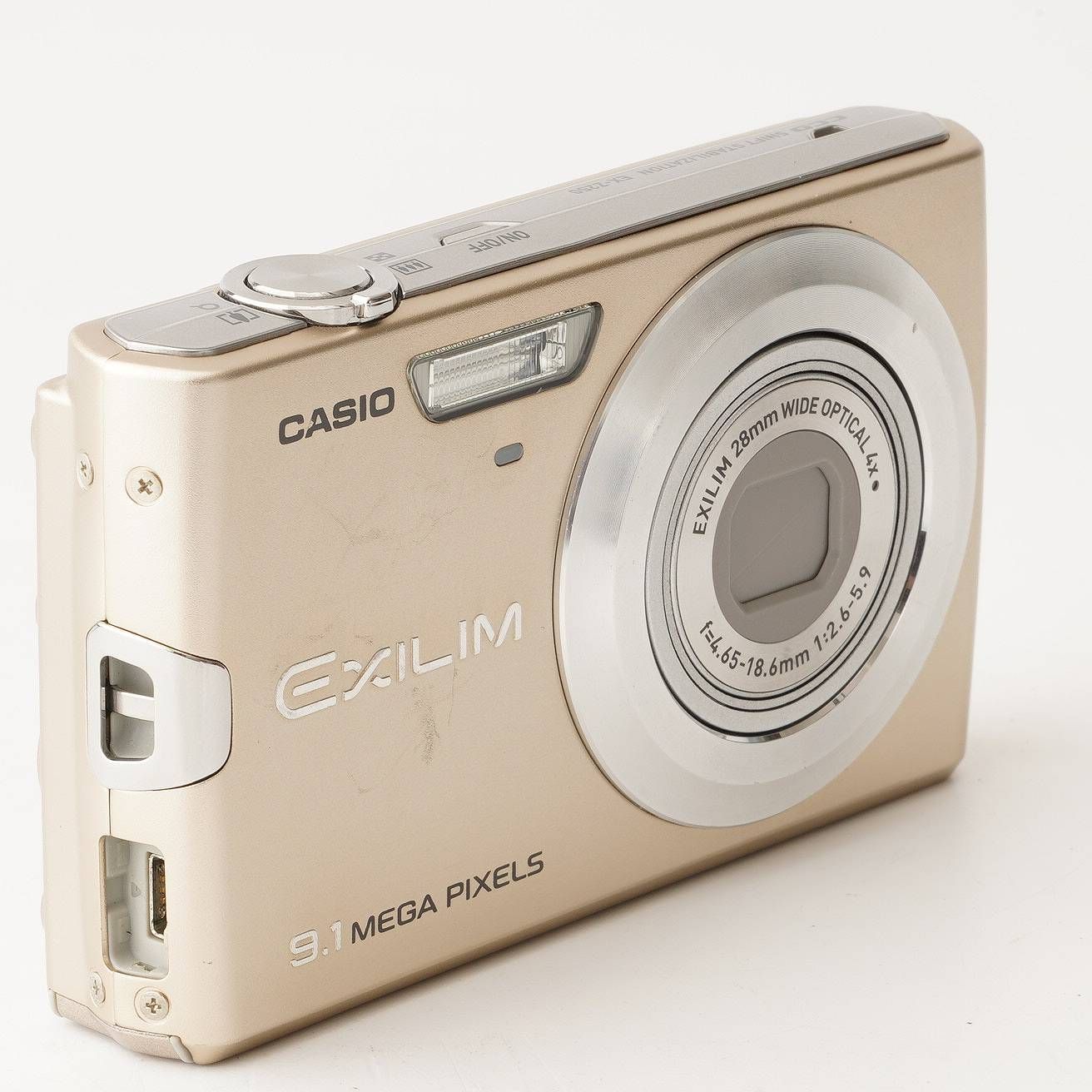 【極美品】CASIO EXILIM EX-Z250 ゴールド カシオ Casio EXILIM EX-Z250 ゴールド 4x ワイド光学ズーム - メルカリ