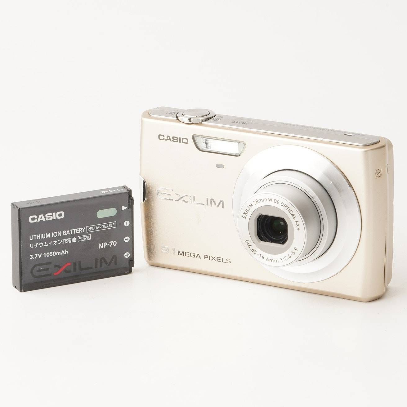 【極美品】CASIO EXILIM EX-Z250 ゴールド CASIO EXILIM EX-Z250 ゴールド CCD オールドコンデジ Y2K 平成