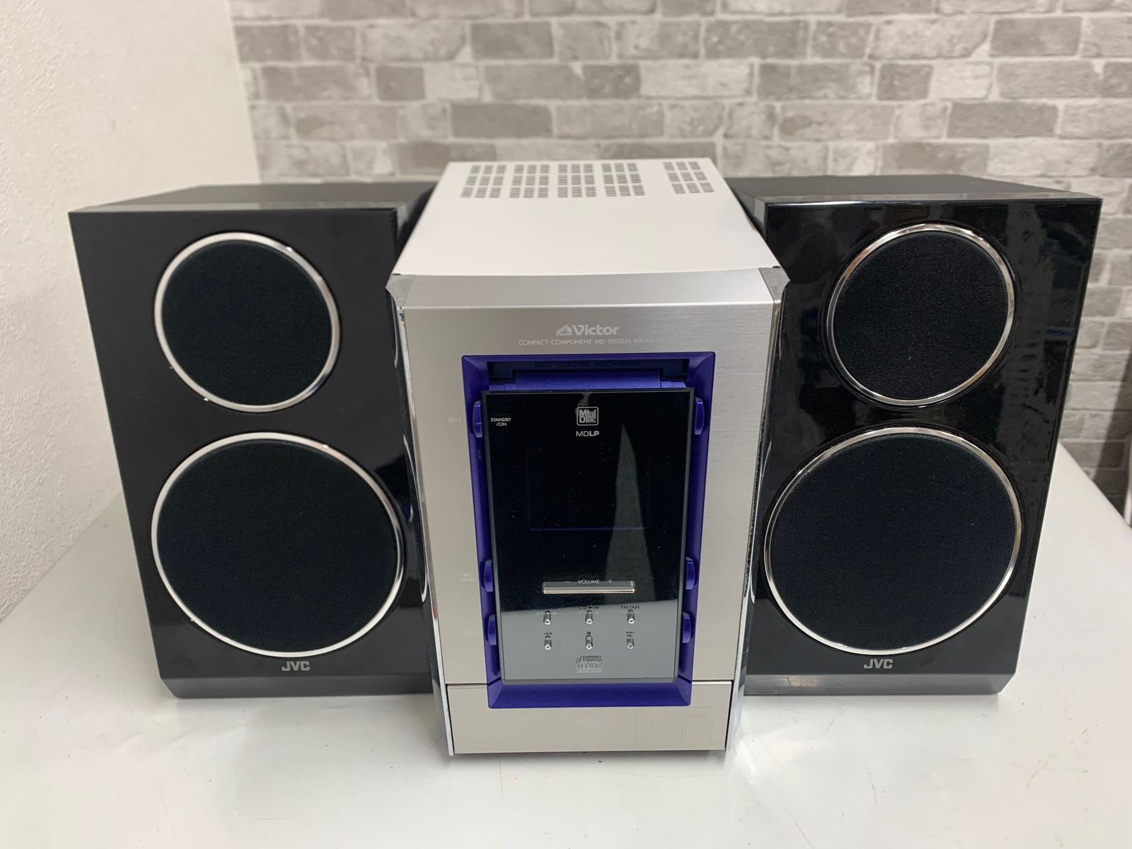 Victor ビクター CA-NXMD1-S コンポ JVC スピーカー SP-UXLP55 - メルカリ