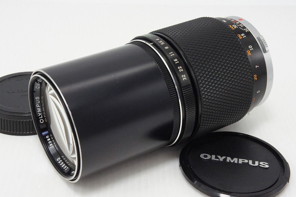 良品 OLYMPUS オリンパス OM-SYSTEM E.ZUIKO AUTO-T 200mm F4 MF 単